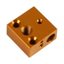 CREALITY 3D 프린터 부품 가열 블록 Ender-3/Ender-3 Pro/Ender-3 V2/Ender-5/CR-10 시리즈, CHINA, 1PCS