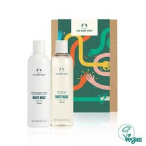 [더바디샵]화이트 머스크 로 바디 2종SET(샤워젤250ml+바디로션250ml), 1개