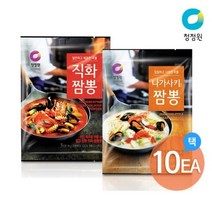 청정원 짬뽕분말96g 직화/나가사키 택 10개 골라담기, 나가사키짬뽕분말96g x 10개