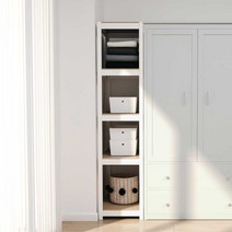 홈던트하우스 틈새 철제 선반 5단, 홈던트하우스 선반 400x300x1800 5단 화이트