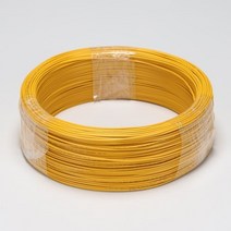 일신전기조명 HFIX전선 HF-IX케이블 4SQ 2.25MM 300M 단선 황색, 1개