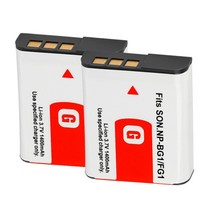 NP-BG1 NP BG1 FG1 카메라 배터리 소니호환 DSC-H50 DSC-H3 H10 H20 W100 WX1 1400mah, 04 2 Battery