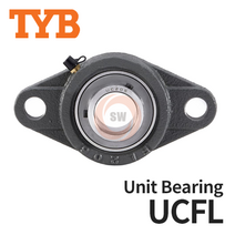 TYB 국산 유니트베어링 UCFL2 조합품 세트 UNIT BEARING 지구베어링, UCFL218