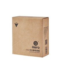호두나무 커피머신 Hero V60 커피 필터 종이 나무 펄프 컵 메쉬 백 에스프레소 머신 액세서리 100 피스, 01 V01 white