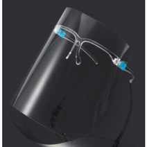 투명마스크 20개 김서림해결 페이스쉴드 안면보호마스크 얼굴가리개 비말차단 보안경 의료용페이스쉴드 투명안면마스크 마스크 얼굴가림막 안면보호구, 안경형(20개 1세트)