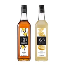 1883 바닐라 시럽 1000ml+1883 자몽 시럽 1000ml