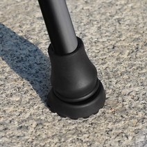 지팡이 어르신 노인 효도 스마트 조절식 네발 지팡이 가벼운 경량 걷기 보조 기구 실버 용품 16-22mm 미끄럼 방지 워킹 스틱 목발 바닥 패드 커버 프로텍터 등산 하이킹 폴, 19mm