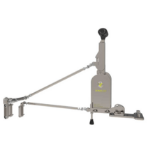 장애인 자동차 수동운전 보조 장치 하반신 조작 개조