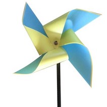 비손 바람개비, 노랑+하늘