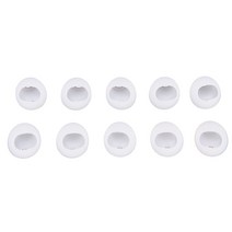 헤드셋이어패드 삼성 호환 갤럭시 S7 S6 가장자리 9200 에 대 한 10pcs 실리콘 귀 패드 Eartips 귀에 헤드폰 이어폰 Earpads, 하얀색
