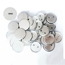 뱃지 배지 만들기기계 소모품 100세트 (투명필름포함), 58MM