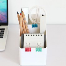 사무실 책상 필기구정리용 칸분리 수납통 2개 정리트레이 자주쓰는수납 작업실 학원