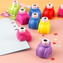 타공기 삼공펀치 셀프제본 가죽 1공 벨트구멍 종이 원, 별