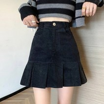 모직 플리츠미니스커트 골덴스커트 a라인골덴스커트 여성 골덴치마 겨울치마