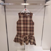 래핑차일드 부평점 무릎 위로 올라오는 기장감의 체크 원피스 B3CI9-5OO-72 LHC