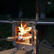 펠렛난로 화목난로 불멍 난로 펠릿 캠핑, 옵션4