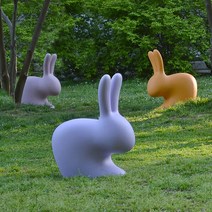 토끼 모양 야외 테이블 의자 조형물 공원 인테리어 동물 벤치, 45.5x26x53(토끼 소)