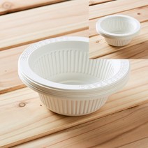 10p 일회용 공기 13cm 식품용기 국물용기 국용기 덮밥용기 1회용용기 일회용밥용기 1회용그릇 일회용플라스틱용기