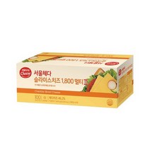 서울우유 체다 슬라이스 치즈 1 800 멀티
