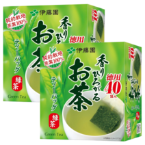 일본 이토엔 녹차 티백 80티백, 2개, 2g, 40개입