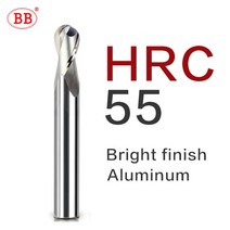 Bb 고경도 텅스텐 솔리드 초경 절삭 공구 정밀 엔드 밀 cnc 밀링, 04 BF2055_42 R8x16x50x150