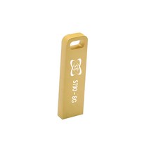 에스티원테크 ST90 USB 메모리 메탈 스틱, 8GB, 골드