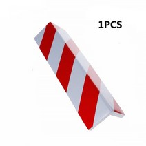 주차장코너보호대 자동차 도어 범퍼 보호 외부 스크래치 방지 접착 폼 경고 표지 주차 차고 액세서리, 01 red 1pcs