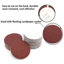 5인치 125mm 원형 자체 접착 사포 디스크 샌드 시트 그릿 80-1000 연마 도구 20 개, 02 100_01 5 inch