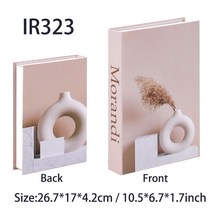 인테리어 소품 모드 살롱타펠 장식품 Voor Thuis Luxe Nep Boeken ornamentten 홈 데코 카페 클럽 호텔 소품 보켄 장식, Openable, 40 37