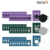 크린조이 KF94 황사방역마스크 대형 100매 (블랙/그레이/화이트), 대형_화이트