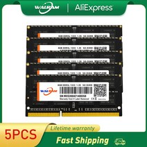 WALRAM memoria ram DDR3L 8GB PC3-10600S 1600MHZ PC3-12800S 1333MHZ 메모리 204pin 1.35V 노트북 SODIMM RAM, [01] DDR3L 8GB 1333 1PCS