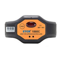 활선경보기 계측기 감전 전기 고전압 안전모 감지, ETCR1860C (40V1kV) 손목형