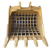 굴착기 굴삭기바가지 버켓 빗자루 포크레인바가지, 100체그물통, 1개