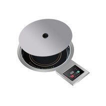 매립형 1구 인덕션 저소음 전기 레인지 렌지 샤브샤브, 상세이페이지 참고, 3000W 가스 전기 링개구부 32~33 cm