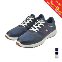 르꼬끄 Lcok 골프 신발 QQ2PJB00 니트 소재 캐주얼 스타일 남성 촬영 스파이크리스 3E Le Coq Sportif