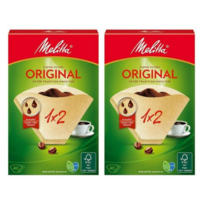 밀리타 오리지날 커피 여과지 1X2, 4개, 20개입