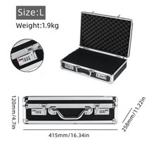 포터공구함 이동식공구함 알루미늄 도구 충격 방지 장비 악기 항공 파일 야외 거품