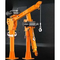 차량탑재 크레인 유압랙 리프트 트럭윈치 미니크레인, (24V)500kg 라인 제어