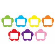 신입생명찰/초등입학명찰/꽃모양명찰10개입/꽃멀티네임텍, 분홍