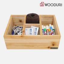 우드리 DIY 목공체험 목공수업 만들기재료 - 하모니 정리 수납박스