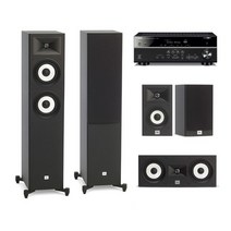 야마하 RX-V585 + JBL Stage A180 5채널스피커A120, 스피커(블랙)