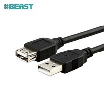 샵비스트 [USB2.0] AM-AF USB 연장케이블, 5m, 1개