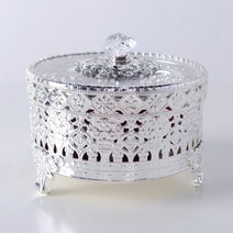 [∂LL7] 퀸즈실버 앤틱 보석함(중) 인테리어소품 빈티지 주얼리보관 엔틱 보관함 수납함 장식 정리함_h§eEA