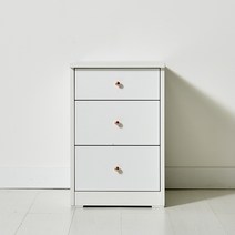 3단 LPM 책상 서랍장 (C-type), 화이트