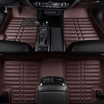 SM6 오토핏 4D 가죽 입체 카매트, 다크브라운, SM6  / 2015~