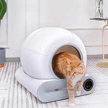 자동 스마트 고양이 쓰레기 상자 청소 앱 제어 반려동물 화장실 트레이 이온 탈취제, [02] UK