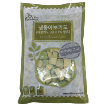 [얌얌마켓] 푸드야 냉동 아보카도 다이스컷 500g (아이스박스 포함), 1개