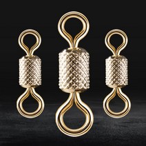 999피싱 골드 롤링 도래 초경량 회전 스냅 맨도래, 1개