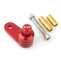 오토바이운반 경사판 오토바이 액세서리 주차 브레이크 스위치 제어 잠금 램프 제동 혼다 CB125R R, 07 CB Red