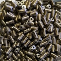 0.5 모듈러스 1.98mm/ 2.3mm/ 2.98mm 조리개 구멍 직경 황동 구리 웜기어 전환 기어2mm 3mm 샤프트용, 03 2.98mm